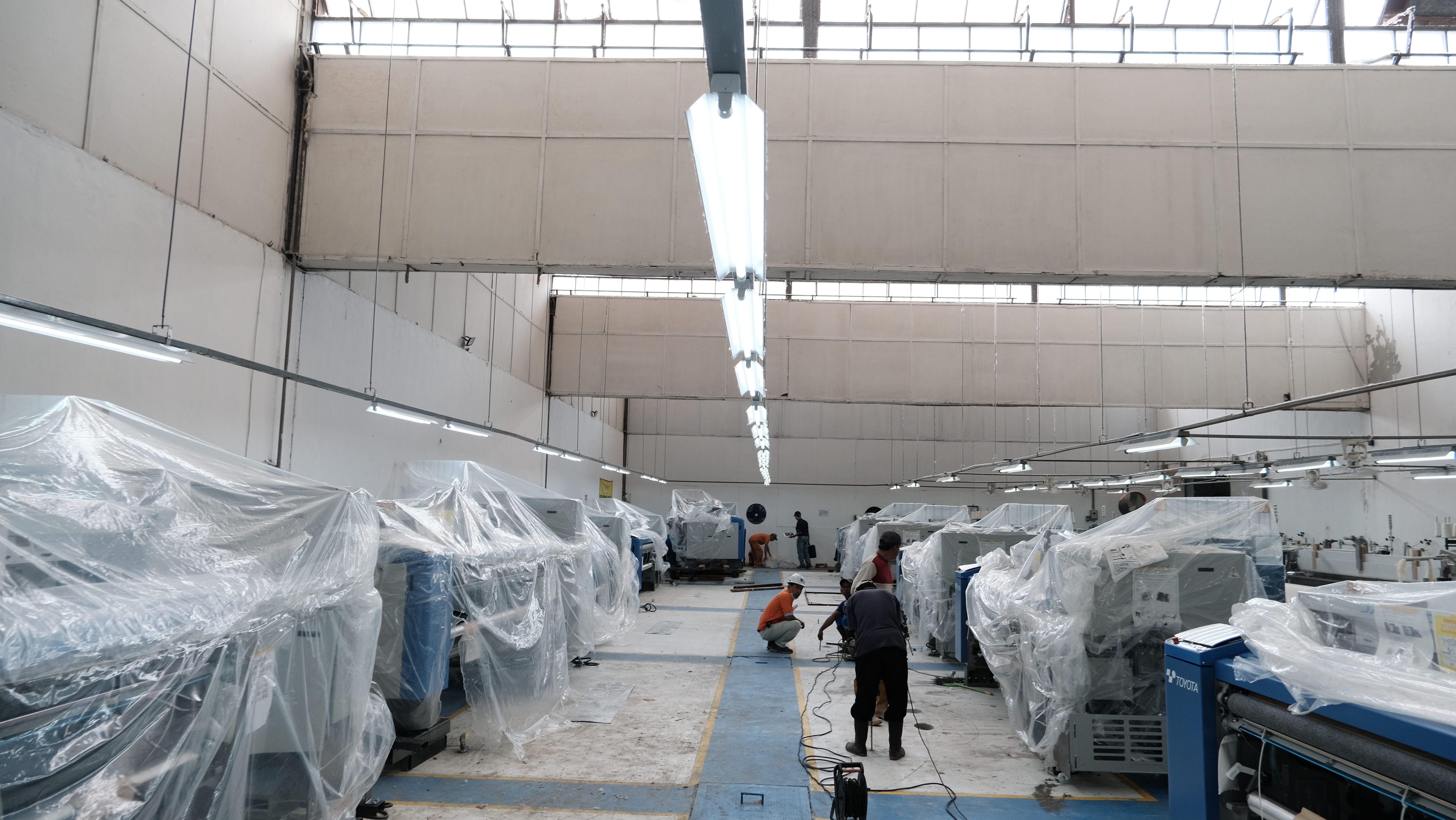 Kedatangan 10 Unit Mesin JAT 910 di PC GKBI Medari